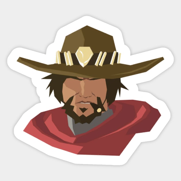 McCree Jesse Sticker by Genessis